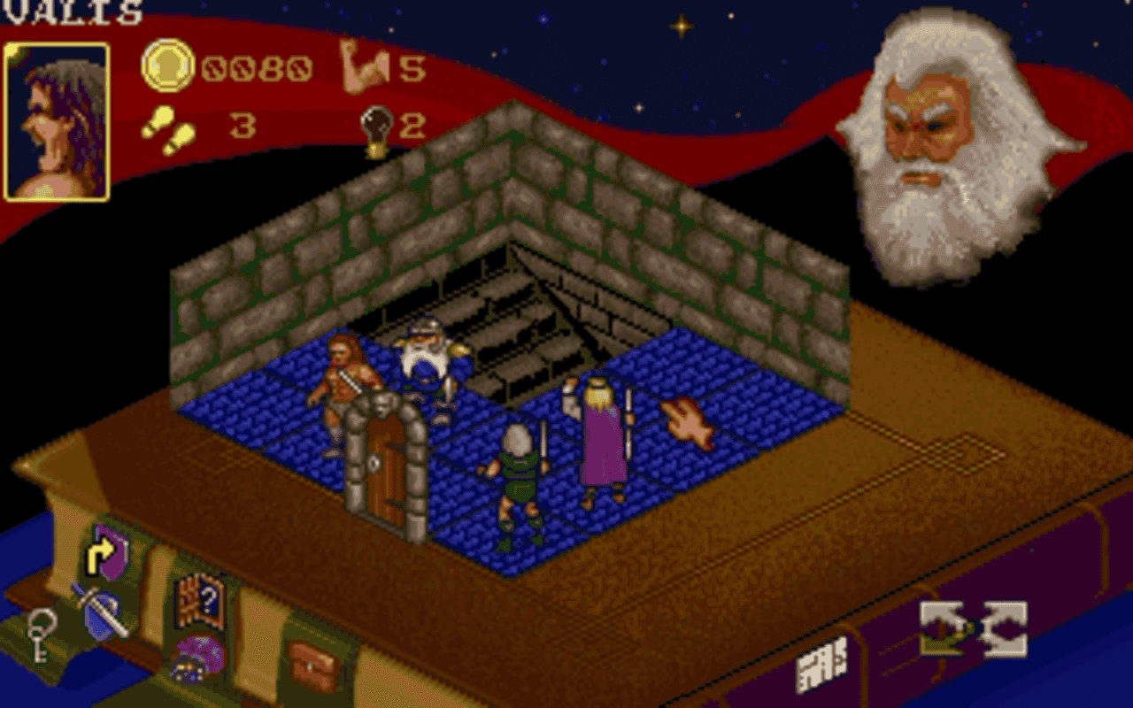 Gameplay screen of HeroQuest (2/8) Gameplay screen of HeroQuest (2/8)