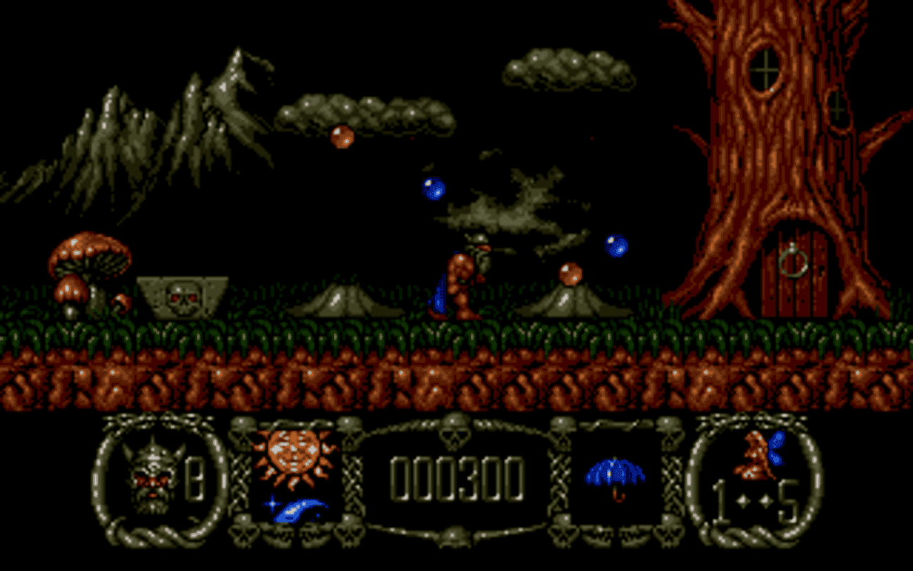 Gameplay screen of Stormlord (7/8) Gameplay screen of Stormlord (7/8)