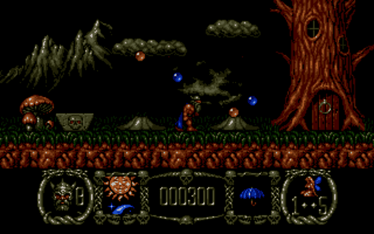 Gameplay screen of Stormlord (7/8) Gameplay screen of Stormlord (7/8)