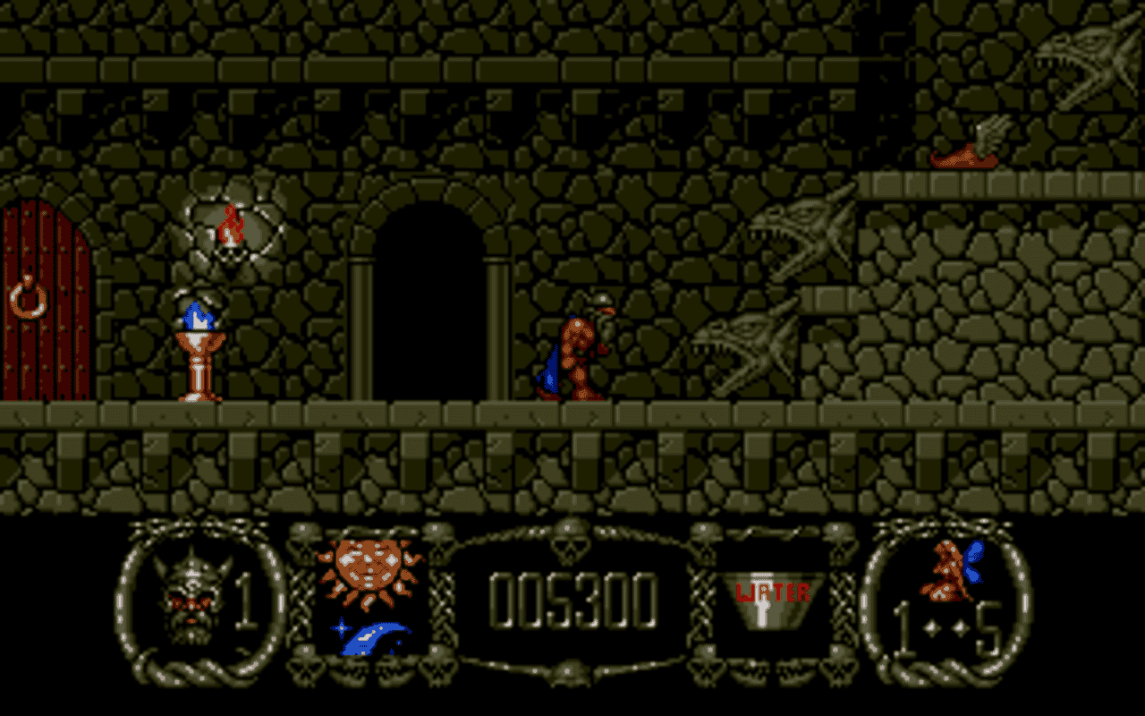 Gameplay screen of Stormlord (8/8) Gameplay screen of Stormlord (8/8)