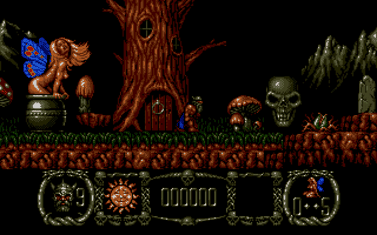 Gameplay screen of Stormlord (1/8) Gameplay screen of Stormlord (1/8)