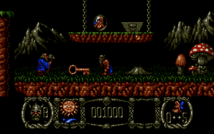 Gameplay screen of Stormlord (4/8) Gameplay screen of Stormlord (4/8)