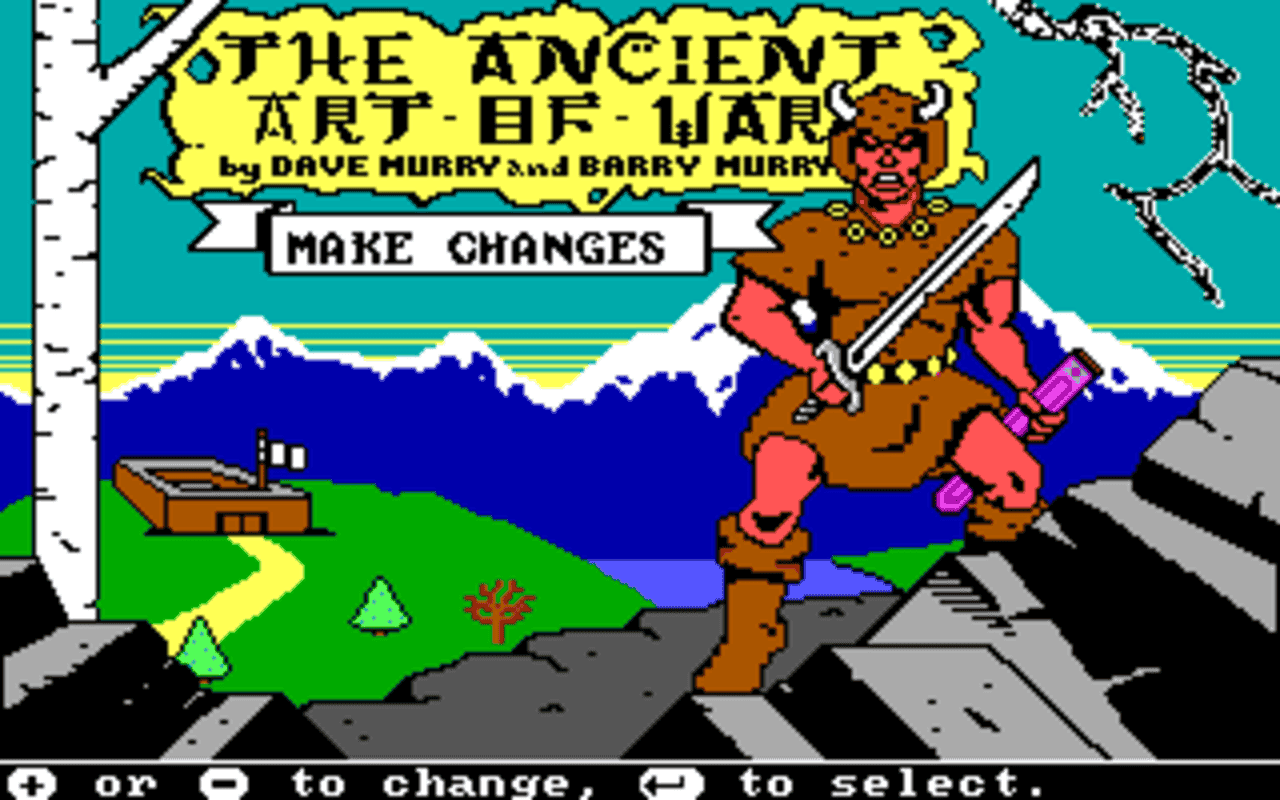 Gameplay screen of The Ancient Art of War (1/8) Gameplay screen of The Ancient Art of War (1/8)