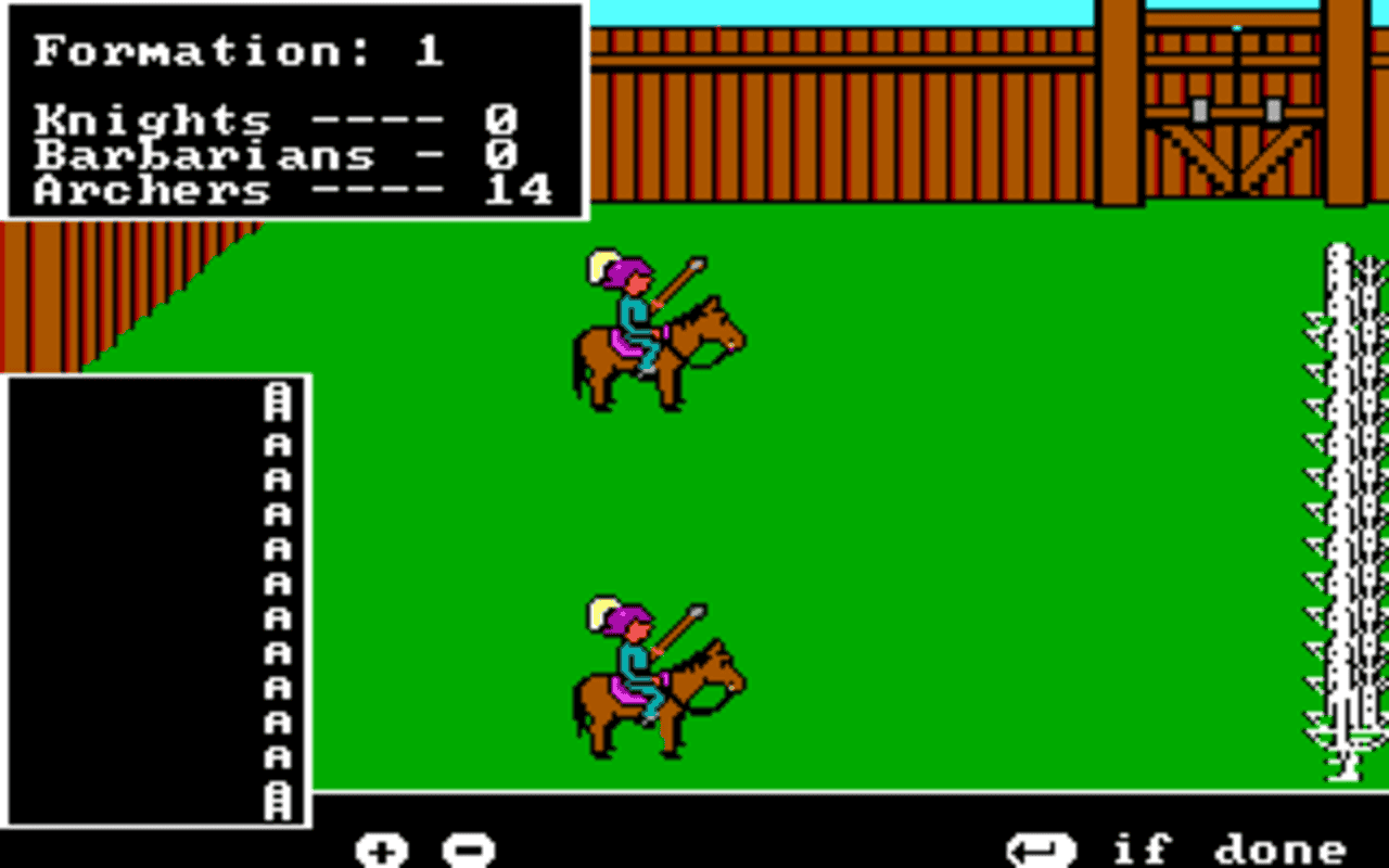 Gameplay screen of The Ancient Art of War (2/8) Gameplay screen of The Ancient Art of War (2/8)