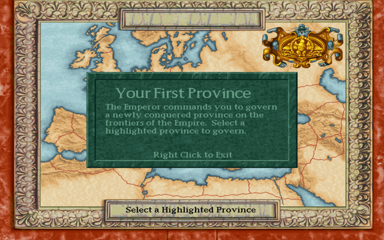 Gameplay screen of Caesar II (4/8) Gameplay screen of Caesar II (4/8)