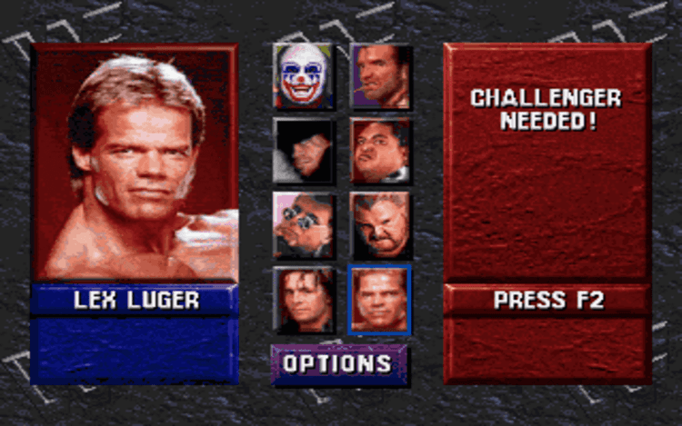 Gameplay screen of WWF WrestleMania (5/8) Gameplay screen of WWF WrestleMania (5/8)