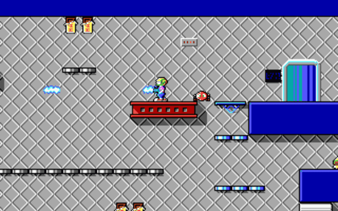 Gameplay screen of Commander Keen 2: The Earth Explodes (2/8) Gameplay screen of Commander Keen 2: The Earth Explodes (2/8)