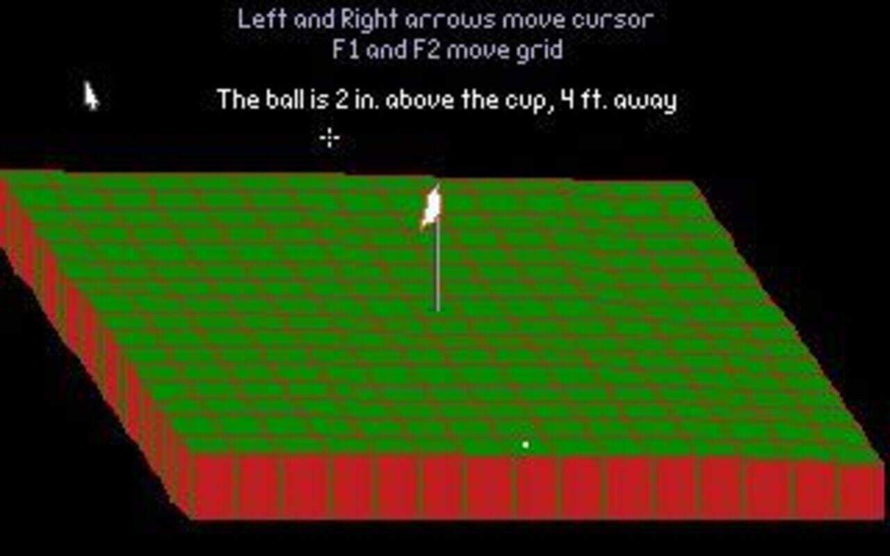 Gameplay screen of PGA Tour Golf (4/8) Gameplay screen of PGA Tour Golf (4/8)
