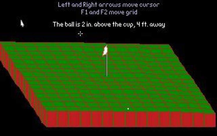 Gameplay screen of PGA Tour Golf (4/8) Gameplay screen of PGA Tour Golf (4/8)