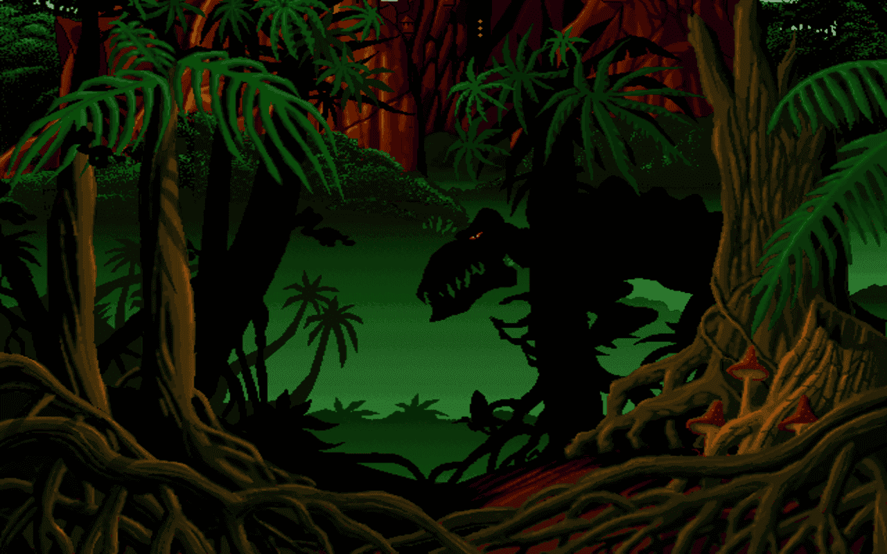 Gameplay screen of The Bizarre Adventures of Woodruff and the Schnibble (1/8) Gameplay screen of The Bizarre Adventures of Woodruff and the Schnibble (1/8)