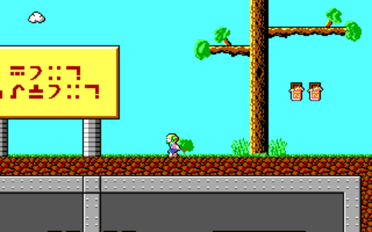 Gameplay screen of Commander Keen 3: Keen Must Die! (4/8) Gameplay screen of Commander Keen 3: Keen Must Die! (4/8)