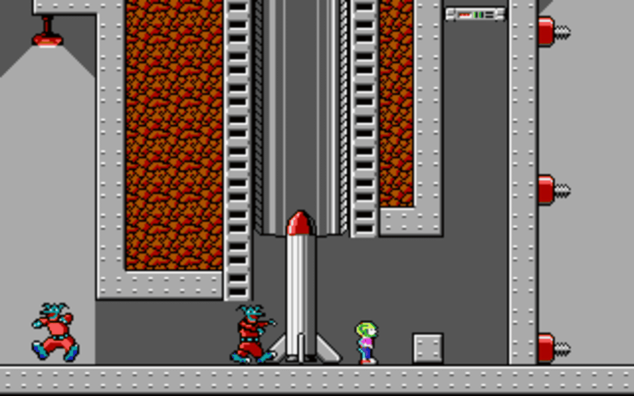 Gameplay screen of Commander Keen 3: Keen Must Die! (5/8) Gameplay screen of Commander Keen 3: Keen Must Die! (5/8)