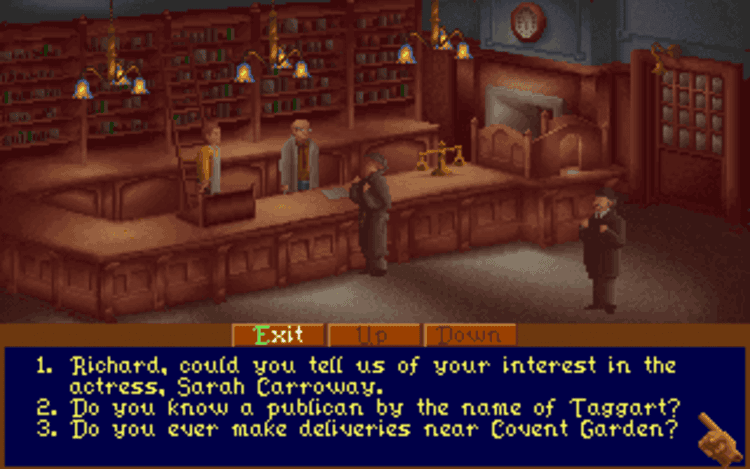 Gameplay screen of The Lost Files of Sherlock Holmes: The Case of the Serrated Scalpel (4/8) Gameplay screen of The Lost Files of Sherlock Holmes: The Case of the Serrated Scalpel (4/8)