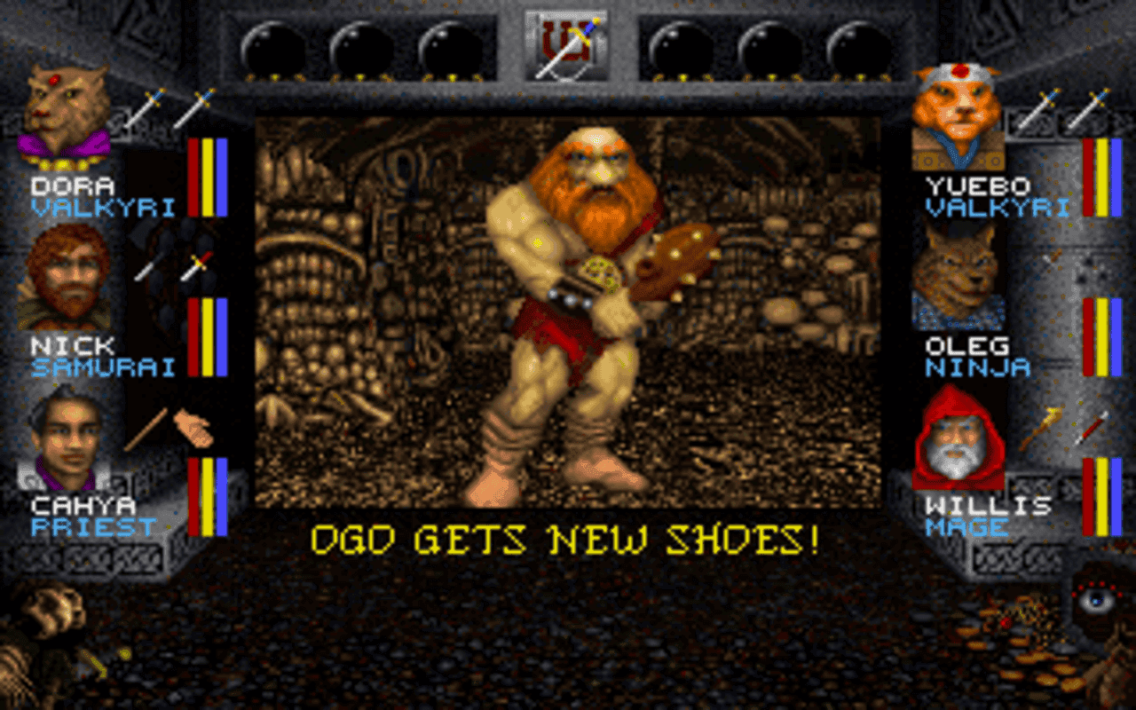 Gameplay screen of Wizardry: Crusaders of the Dark Savant (8/8) Gameplay screen of Wizardry: Crusaders of the Dark Savant (8/8)