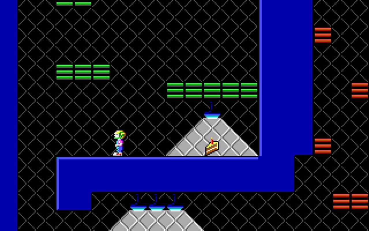 Gameplay screen of Commander Keen 2: The Earth Explodes (7/8) Gameplay screen of Commander Keen 2: The Earth Explodes (7/8)