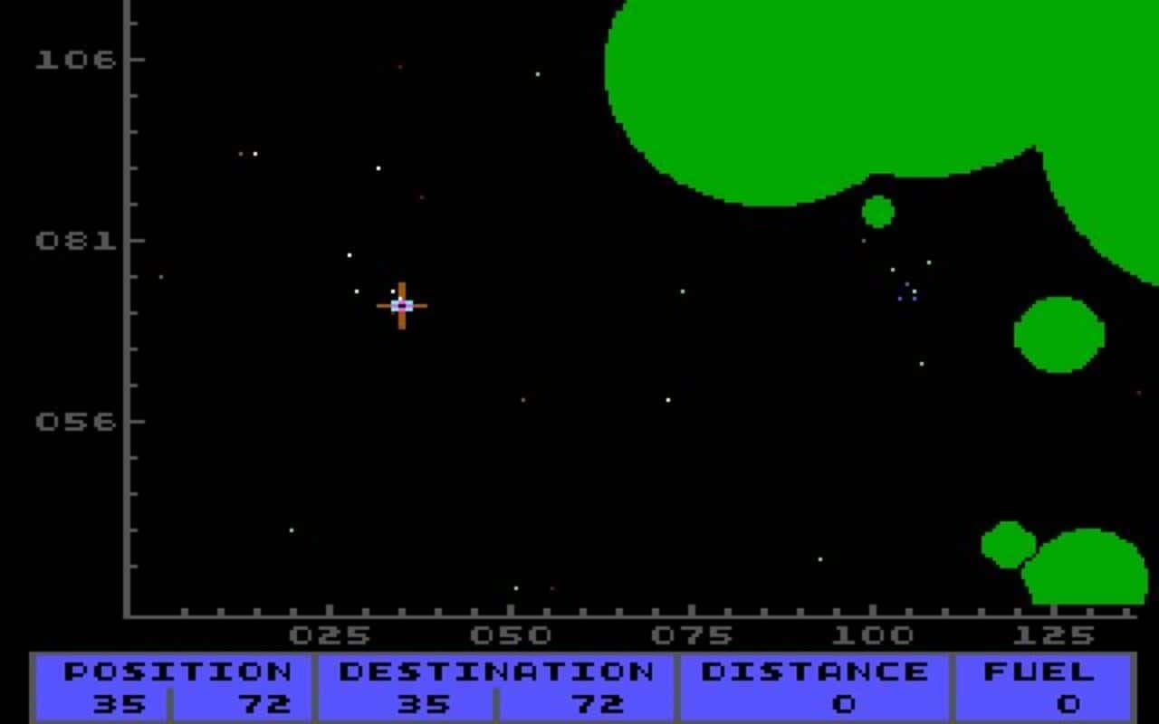 Gameplay screen of Starflight 2: Trade Routes of the Cloud Nebula (6/8) Gameplay screen of Starflight 2: Trade Routes of the Cloud Nebula (6/8)