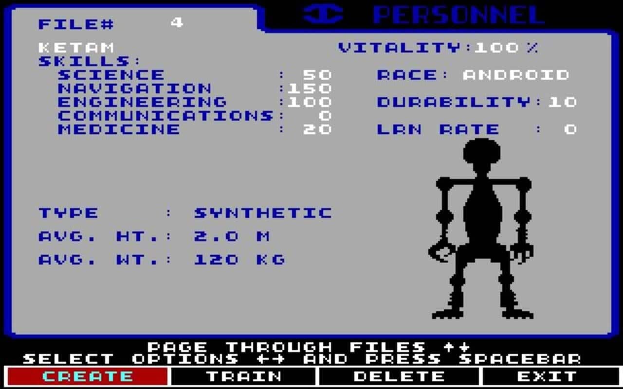Gameplay screen of Starflight 2: Trade Routes of the Cloud Nebula (8/8) Gameplay screen of Starflight 2: Trade Routes of the Cloud Nebula (8/8)