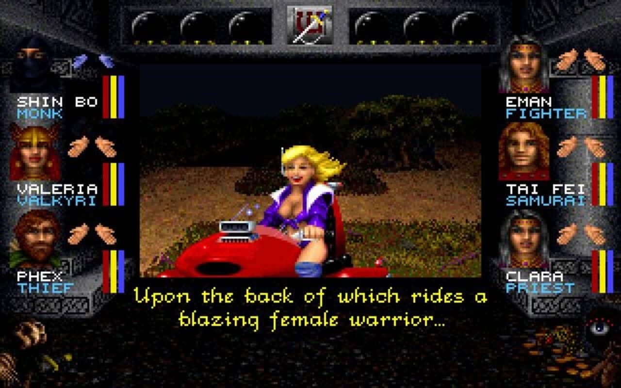 Gameplay screen of Wizardry: Crusaders of the Dark Savant (6/8) Gameplay screen of Wizardry: Crusaders of the Dark Savant (6/8)