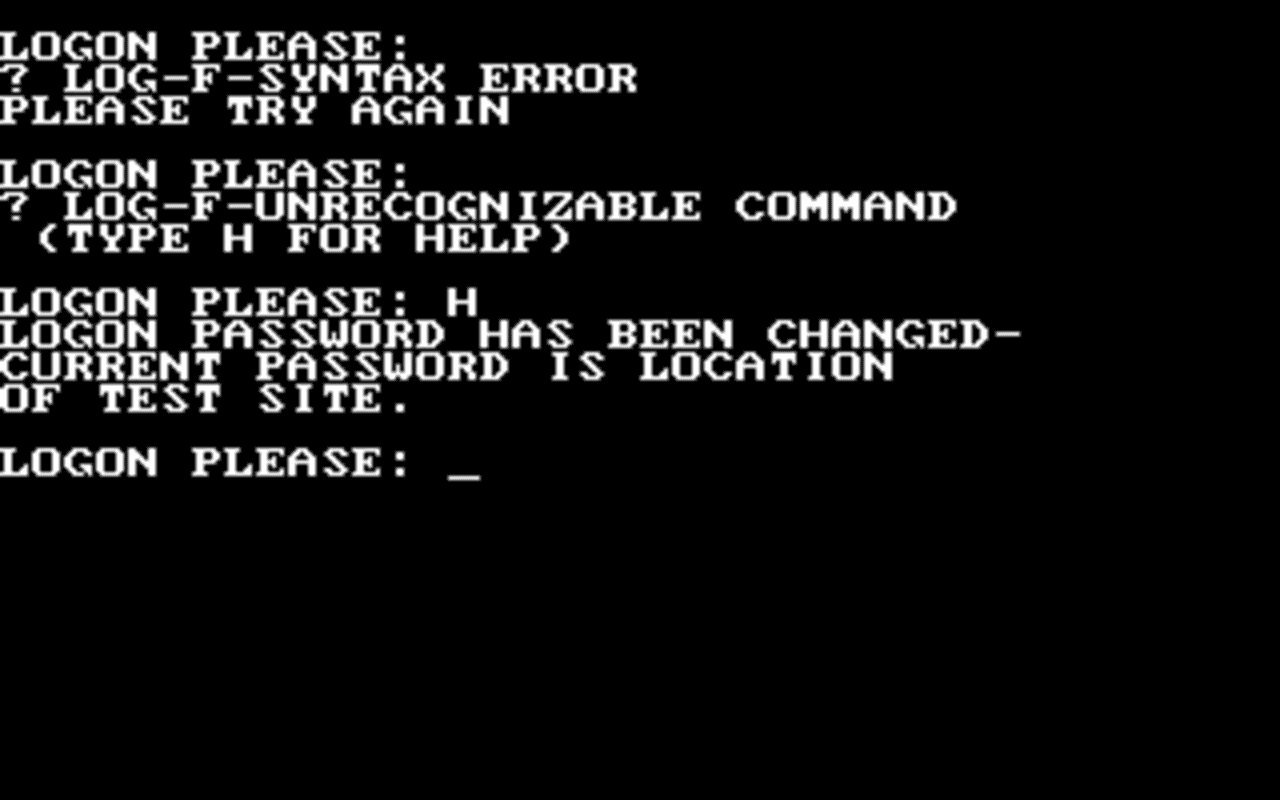 Gameplay screen of Hacker (3/8) Gameplay screen of Hacker (3/8)