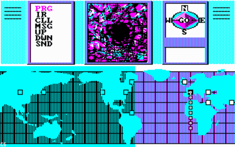 Gameplay screen of Hacker (4/8) Gameplay screen of Hacker (4/8)