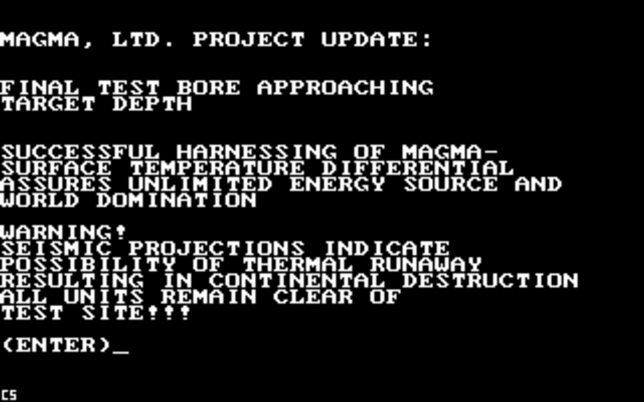 Gameplay screen of Hacker (7/8) Gameplay screen of Hacker (7/8)