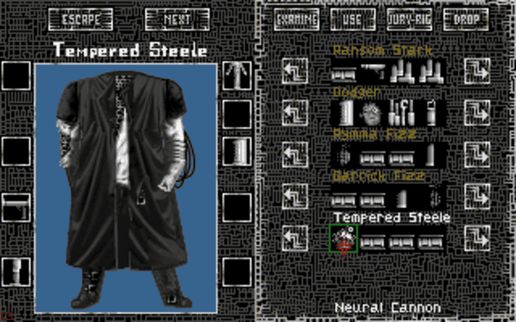 Gameplay screen of BloodNet (3/8) Gameplay screen of BloodNet (3/8)