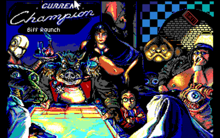 Gameplay screen of Shufflepuck Cafe (4/8) Gameplay screen of Shufflepuck Cafe (4/8)