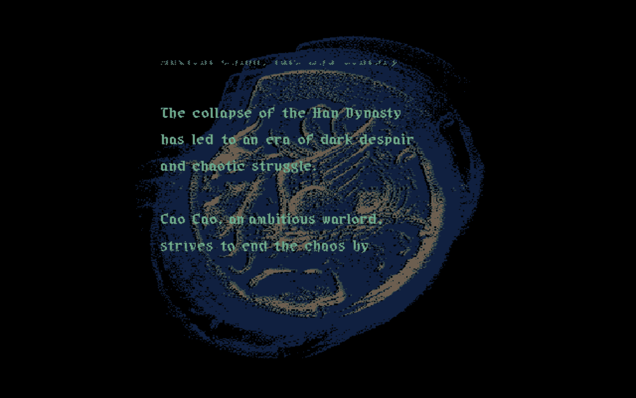 Gameplay screen of Romance of the Three Kingdoms III: Dragon of Destiny (8/8) Gameplay screen of Romance of the Three Kingdoms III: Dragon of Destiny (8/8)