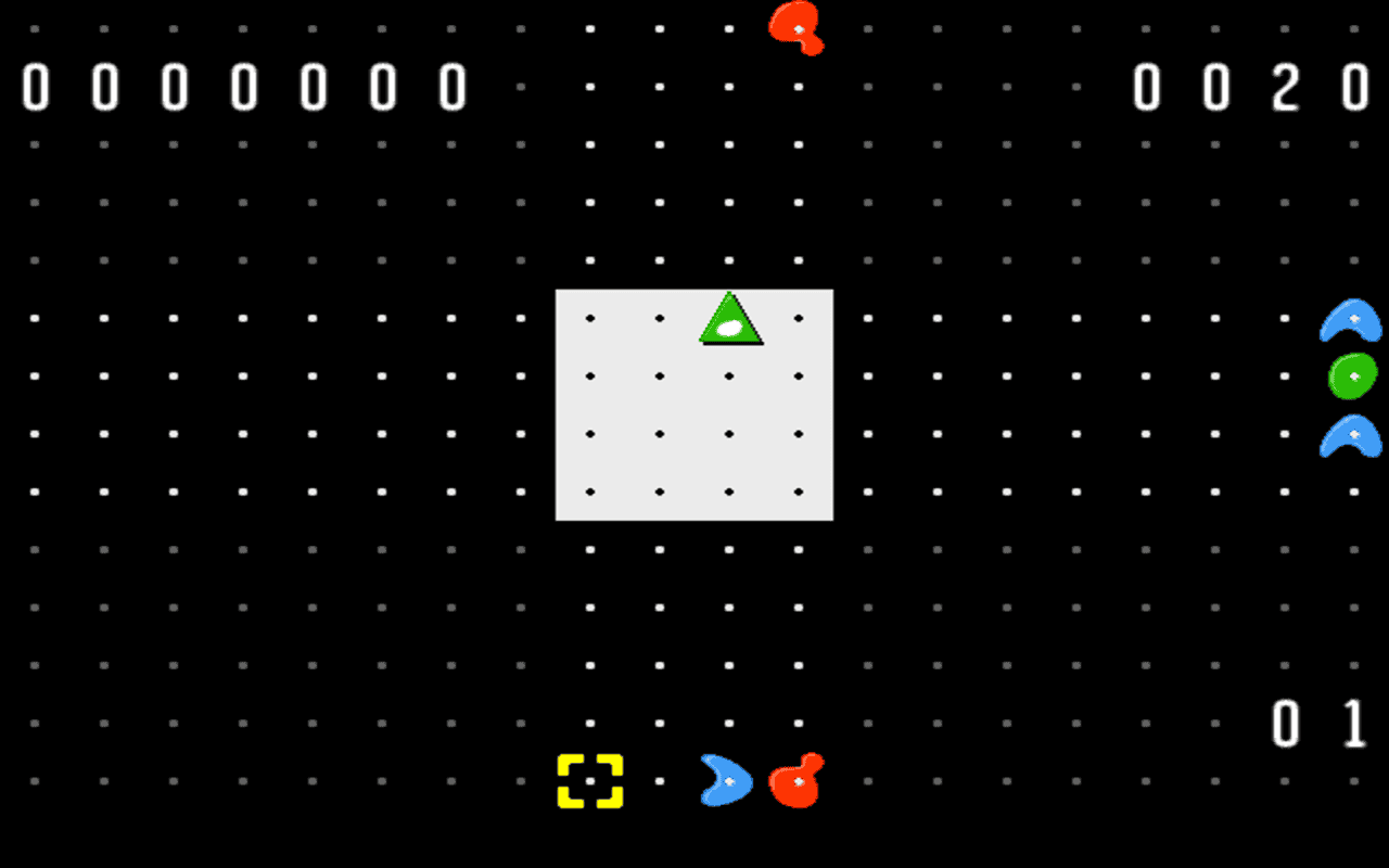 Gameplay screen of Zoop (3/4) Gameplay screen of Zoop (3/4)
