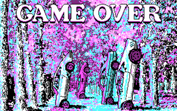 Gameplay screen of Crazy Cars (1/4) Gameplay screen of Crazy Cars (1/4)