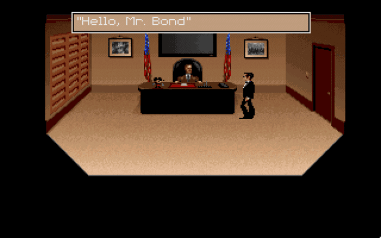 Gameplay screen of 007: James Bond - The Stealth Affair (1/8) Gameplay screen of 007: James Bond - The Stealth Affair (1/8)