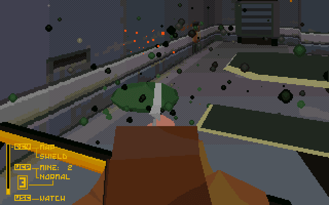 Gameplay screen of Fade to Black (7/8) Gameplay screen of Fade to Black (7/8)