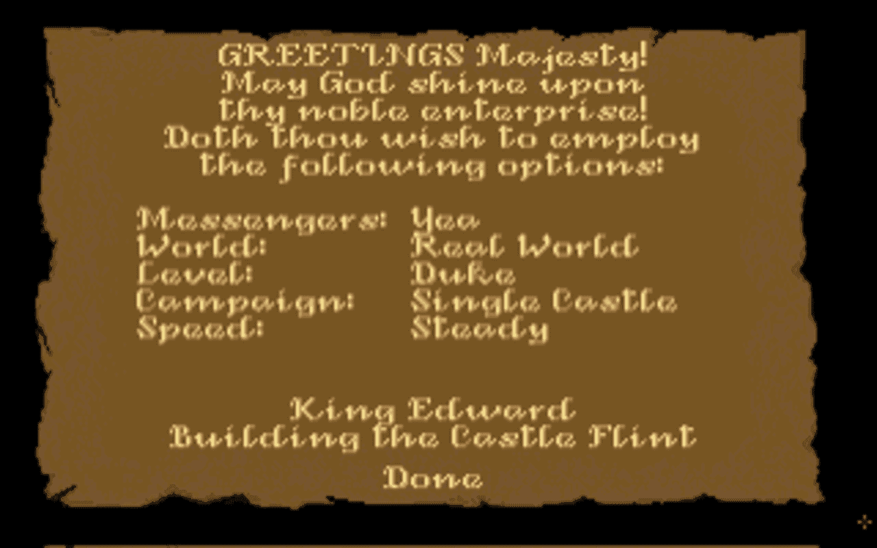 Gameplay screen of Castles (3/8) Gameplay screen of Castles (3/8)