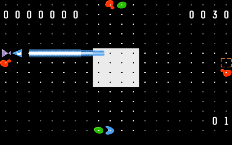 Gameplay screen of Zoop (4/4) Gameplay screen of Zoop (4/4)