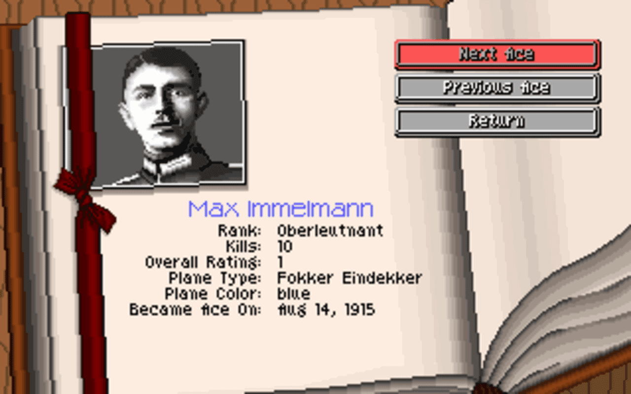 Gameplay screen of Knights of the Sky (2/8) Gameplay screen of Knights of the Sky (2/8)