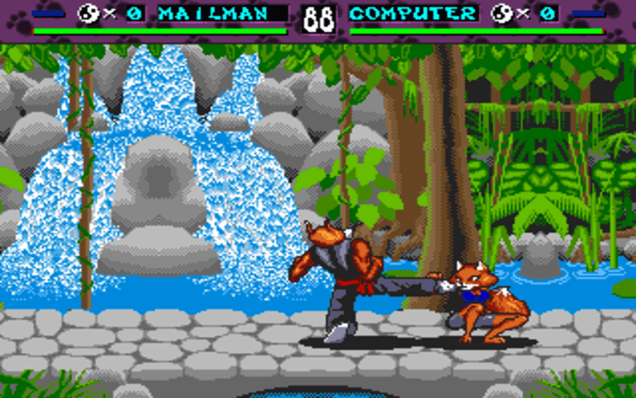 Gameplay screen of Brutal: Paws of Fury (3/8) Gameplay screen of Brutal: Paws of Fury (3/8)