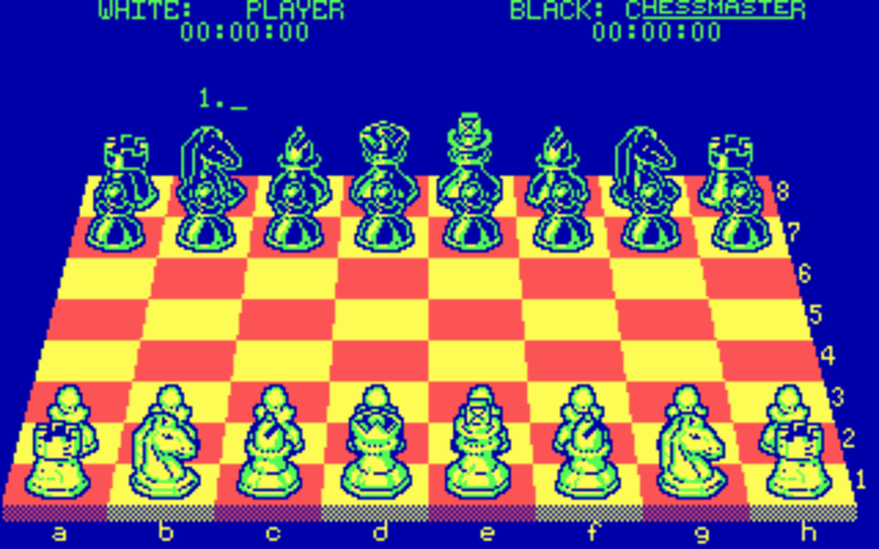Gameplay screen of The Chessmaster 2000 (4/4) Gameplay screen of The Chessmaster 2000 (4/4)