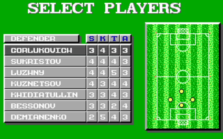 Gameplay screen of World Championship Soccer (2/4) Gameplay screen of World Championship Soccer (2/4)