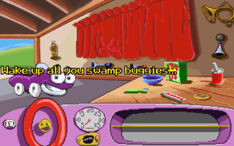 Gameplay screen of Putt-Putt Joins the Parade (1/8) Gameplay screen of Putt-Putt Joins the Parade (1/8)