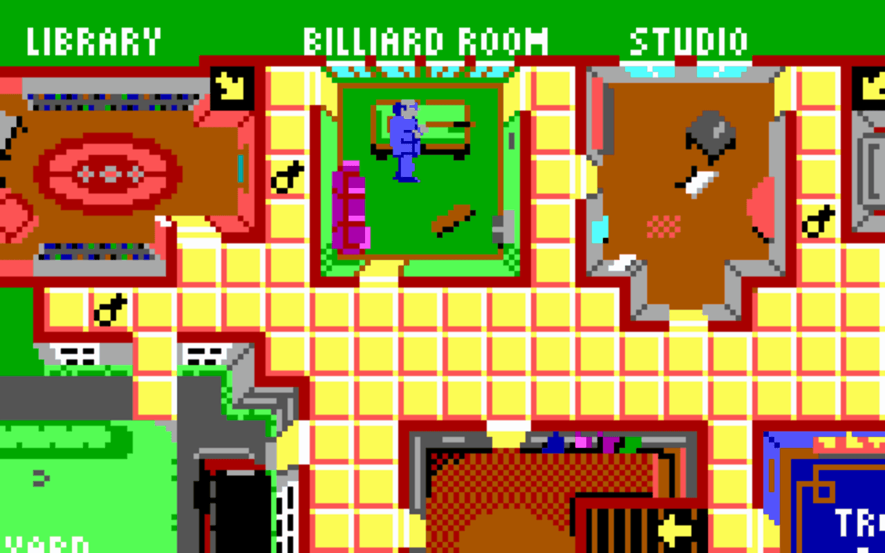 Gameplay screen of Clue: Master Detective (4/4) Gameplay screen of Clue: Master Detective (4/4)