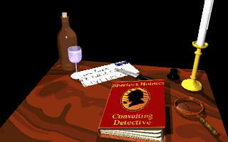 Gameplay screen of Sherlock Holmes: Consulting Detective (8/8) Gameplay screen of Sherlock Holmes: Consulting Detective (8/8)