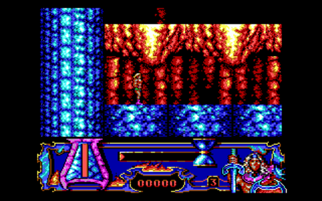 Gameplay screen of Satan (1/4) Gameplay screen of Satan (1/4)