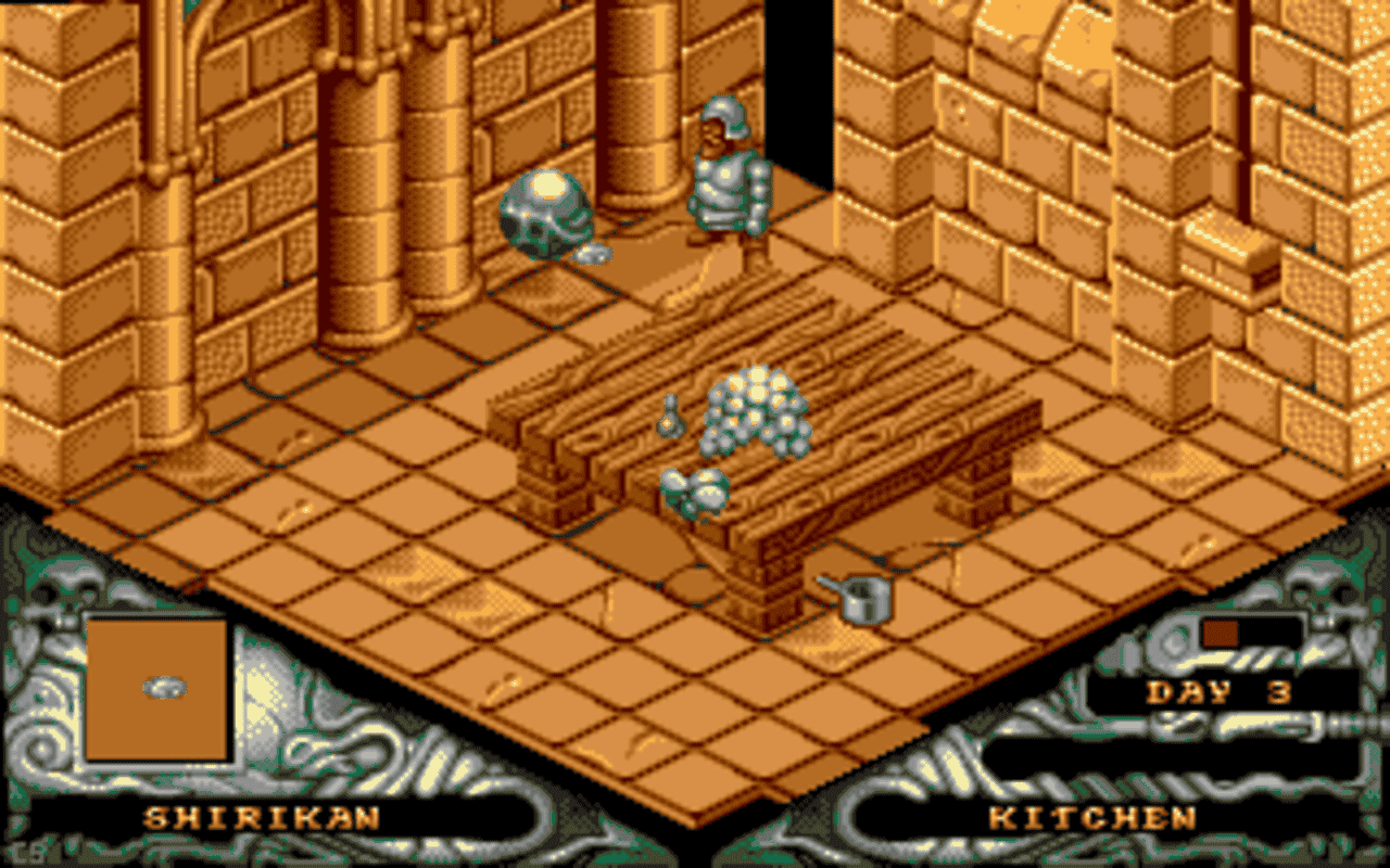 Gameplay screen of Cadaver (2/8) Gameplay screen of Cadaver (2/8)