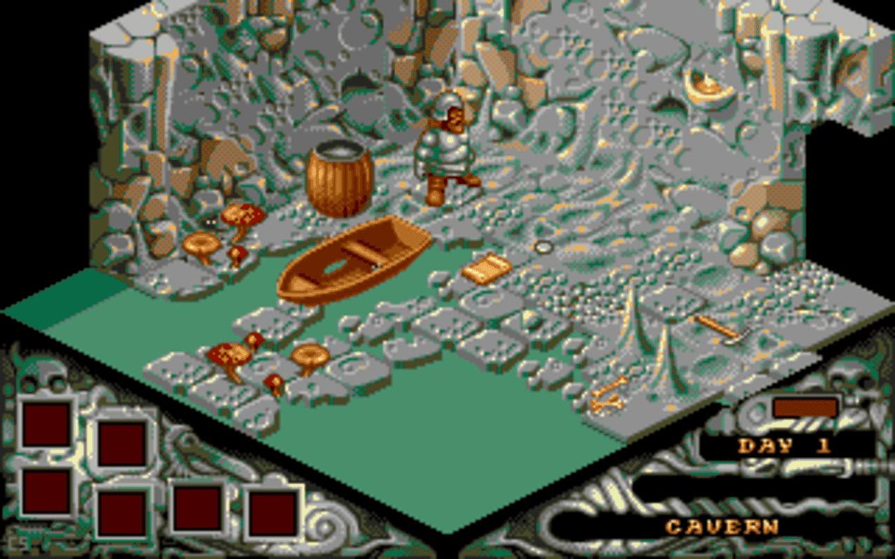 Gameplay screen of Cadaver (1/8) Gameplay screen of Cadaver (1/8)