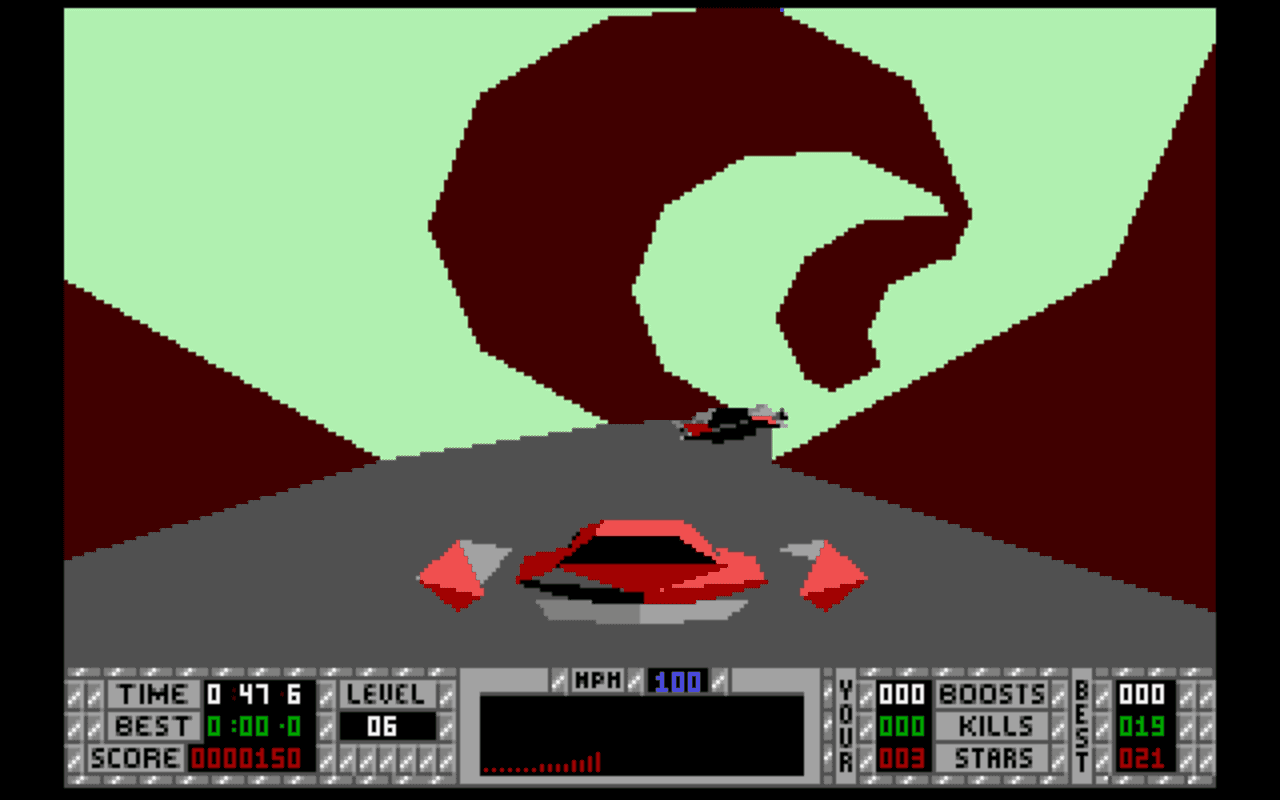 Gameplay screen of S.T.U.N. Runner (6/8) Gameplay screen of S.T.U.N. Runner (6/8)