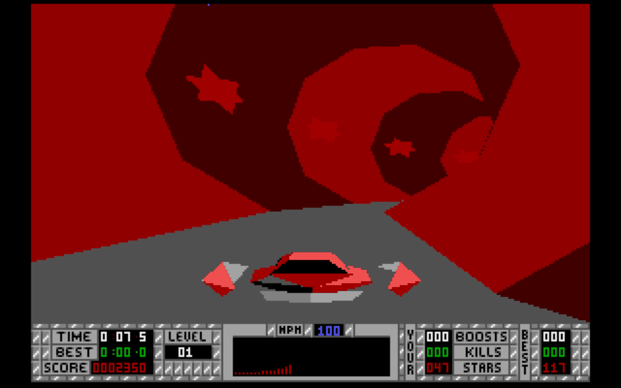 Gameplay screen of S.T.U.N. Runner (1/8) Gameplay screen of S.T.U.N. Runner (1/8)