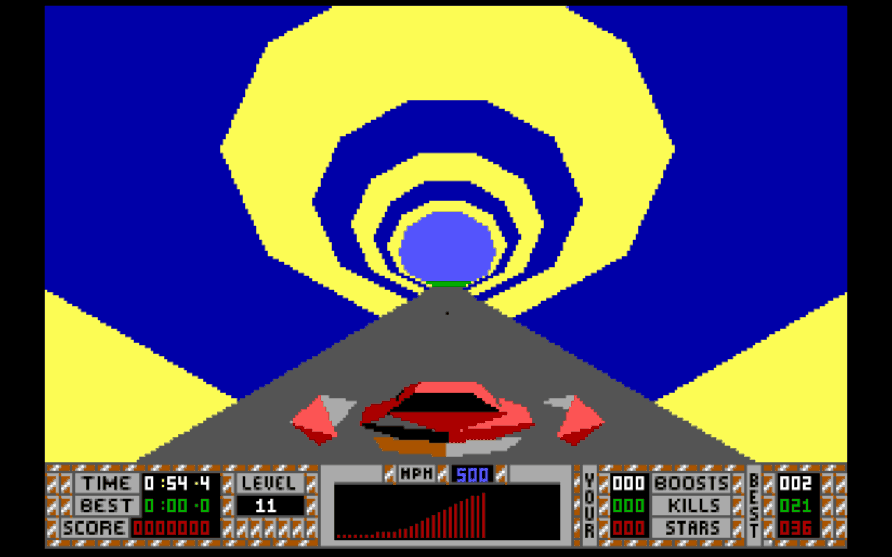 Gameplay screen of S.T.U.N. Runner (7/8) Gameplay screen of S.T.U.N. Runner (7/8)