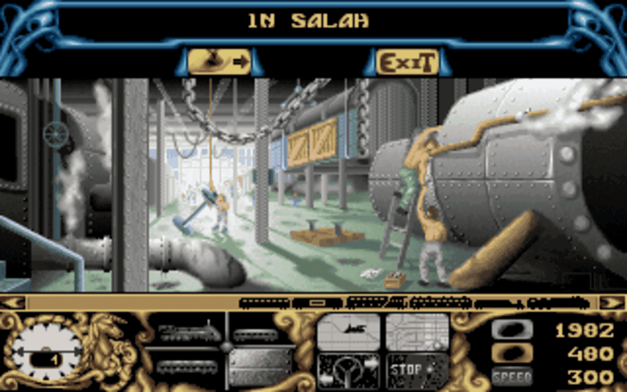 Gameplay screen of Arctic Baron (4/8) Gameplay screen of Arctic Baron (4/8)