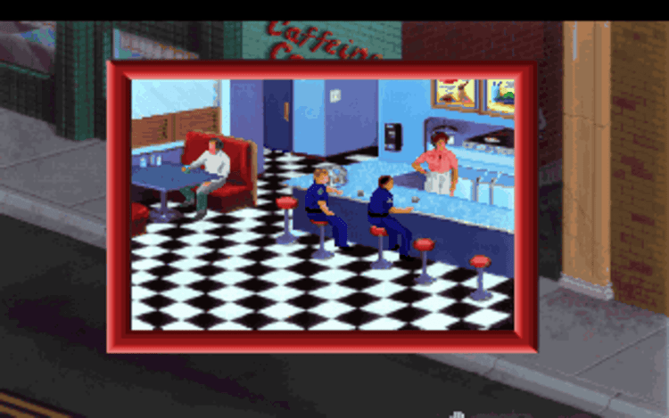Gameplay screen of Police Quest: In Pursuit of the Death Angel (8/8) Gameplay screen of Police Quest: In Pursuit of the Death Angel (8/8)