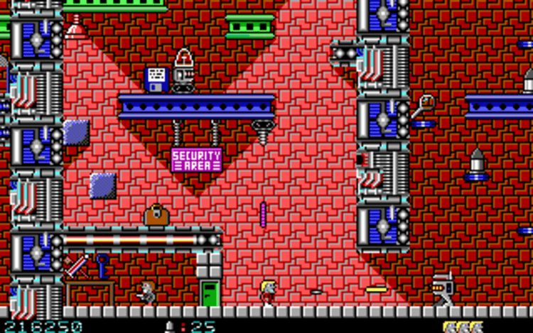Gameplay screen of Secret Agent (1/8) Gameplay screen of Secret Agent (1/8)
